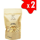 Key Market Tuzsuz Çifte Kavrulmuş Yer Fıstığı İçi 2x500 gr