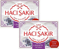 Hacı Şakir Organik Lavanta Katı Sabun 8x150 gr
