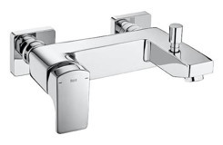 Roca L90 Krom Aç Kapa Solo Kare Banyo Bataryası Gümüş