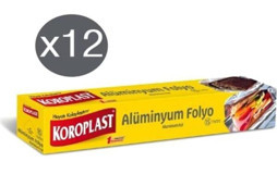 Koroplast Alüminyum Folyo 12x15 m