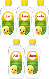 Dalin Nem ve Koruma Avakadolu Hipoalerjenik Bebek Masaj Yağı 5x300 ml