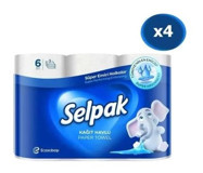 Solo 3 Katlı 6'lı Rulo Kağıt Havlu