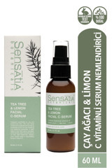 Sensatia Botanicals Tea Tree&Lemon C Vitaminli Jel Yüz Serumu 60 ml