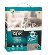 Reflex Topaklanan Kalın Taneli Aktif Karbonlu Bentonit Kedi Kumu 6 lt