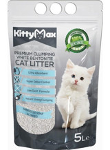 Kittymax Marsilya Sabunu Kokulu Topaklanan İnce Taneli Bentonit Kedi Kumu 5 lt