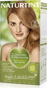 Naturtint 8C Bakır Sarısı Organik Amonyaksız Vegan Sıvı Saç Boyası 170 ml