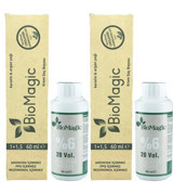 Biomagic Oksidan 4.00 Kahve Organik Amonyaksız Vegan Krem Saç Boyası 2x60 ml