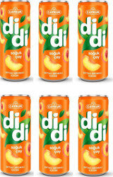 Çaykur Didi Şeftalili Soğuk Çay 6x250 ml