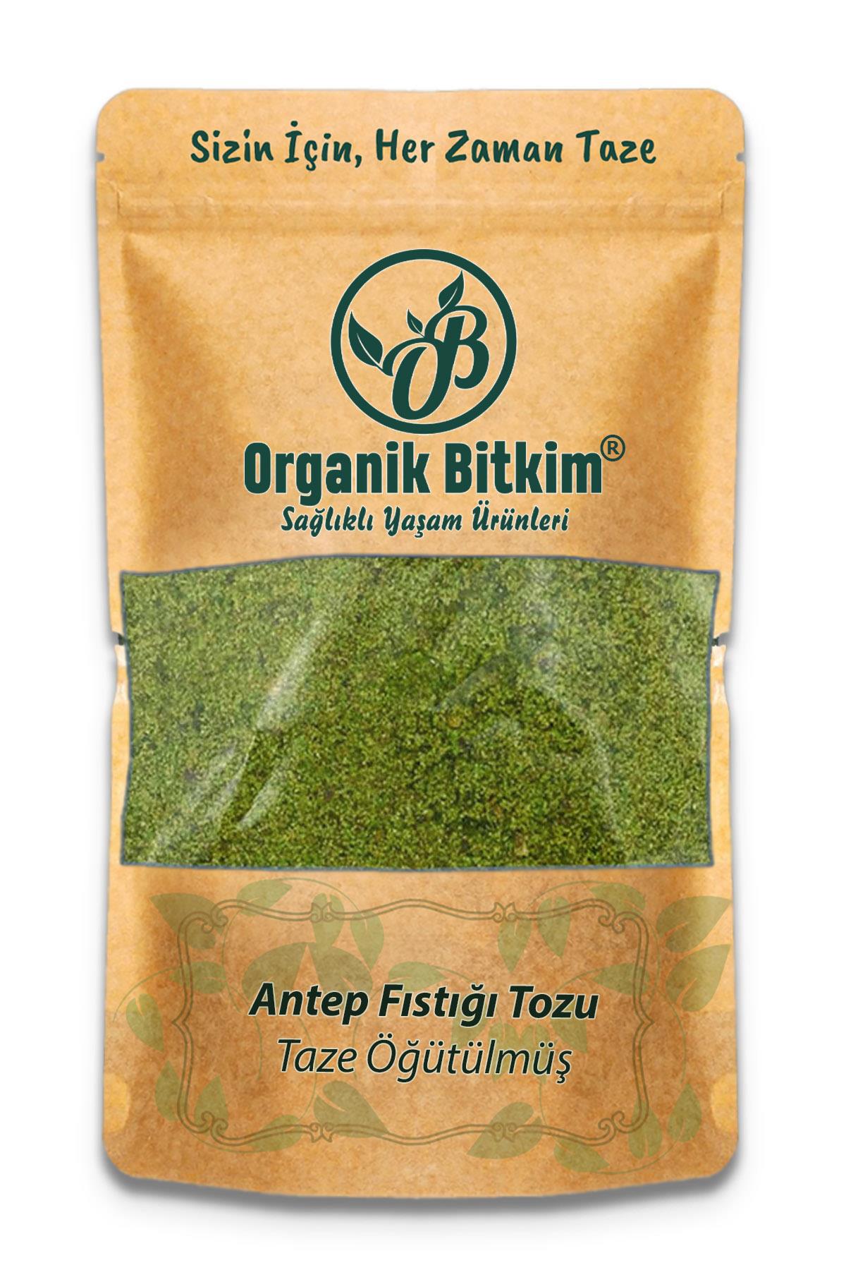 Organik Bitkim Çiğ Taze Gaziantep Yöresi Toz Antep Fıstığı 1 kg