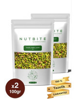 Nutbite Boz Taze Gaziantep Yöresi Tane Antep Fıstığı 2x100 gr