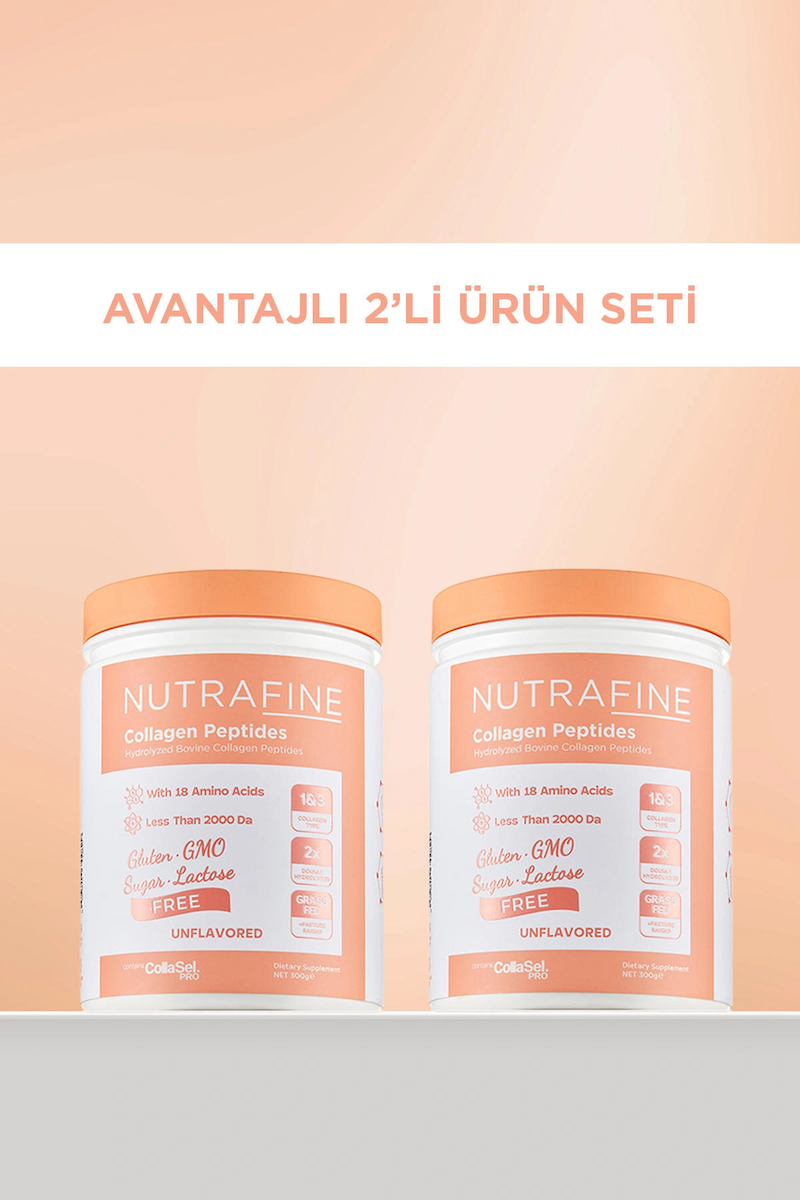 Nutrafine Toz Kolajen 2x300 gr