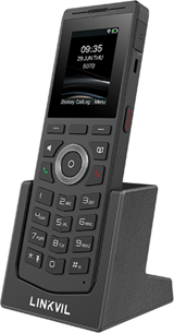 Fanvil Linkvil W610W IP Tek Ahizeli Bas Konuş Ekranlı Kablosuz Telsiz Telefon