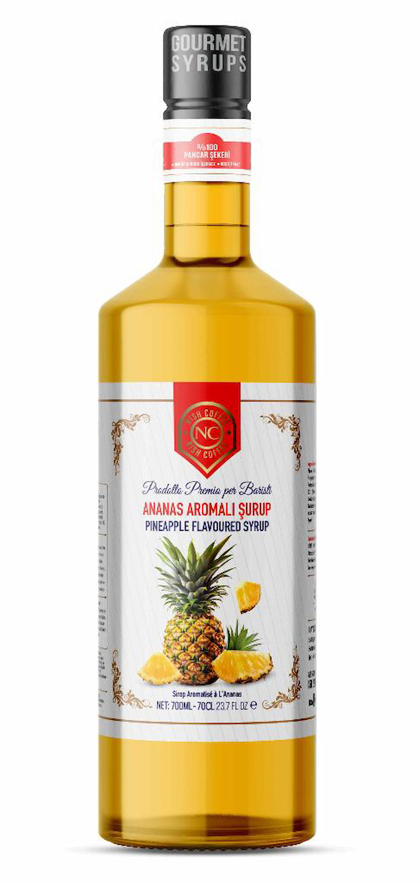 Nish Kahve Ananas Kahve Şurubu 700 ml