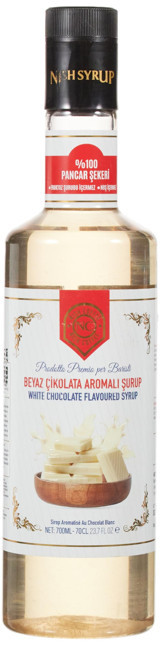Nish Kahve Beyaz Çikolata Kahve Şurubu 700 ml