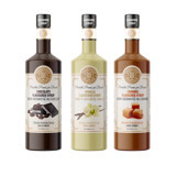 Sirius Çikolata-Karamel-Vanilya Kahve Şurubu 3x700 ml