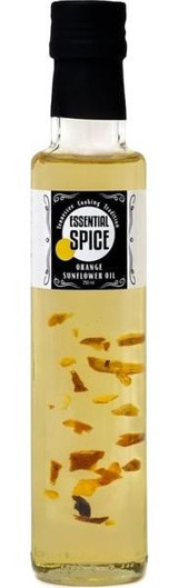 Essential Spices Portakal Parçaçıklı Cam Ayçiçek Yağı 250 ml