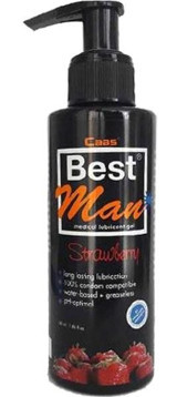 Cabs Glide Best Man Su Bazlı Çilekli Kayganlaştırıcı Jel 150 ml