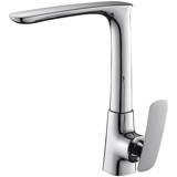 Newarc Slim 121531 Çift Girişli Aç Kapa Eviye Bataryası Krom