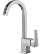 Newarc Aqua 941881 Arıtmalı Spiralli Çift Girişli Aç Kapa Eviye Bataryası Gri