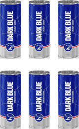 Dark Blue Enerji İçeceği 6x250 ml