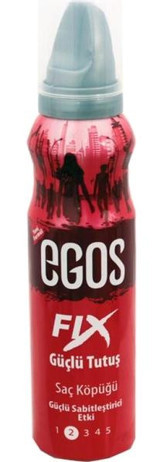 Egos Fix Güçlü Tutuş Saç Köpüğü 125 ml