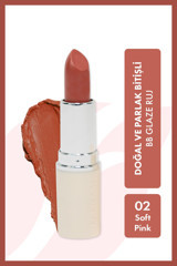 Farmasi Bb Glaze Soft Pink 02 Krem Stick Ruj