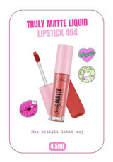 Callista Truly Matte Blushing Pink 404 Kalıcı Likit Fırçalı Ruj