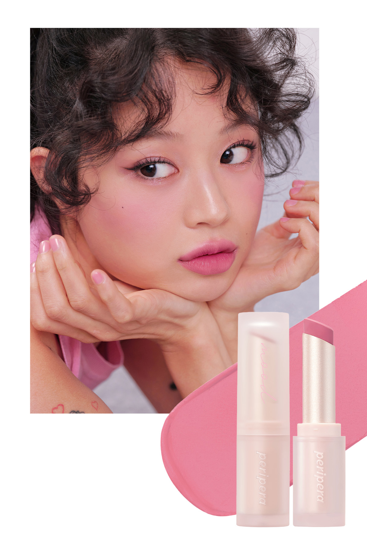 Peripera Ink Mood Matte Pink To Dance 09 Krem Lipstick Ruj