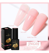Born Pretty JNG02 Pembe Kalıcı Jelly Oje