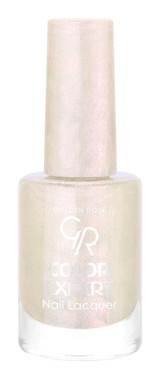 Golden Rose No166 Beyaz Simli Parlak Oje
