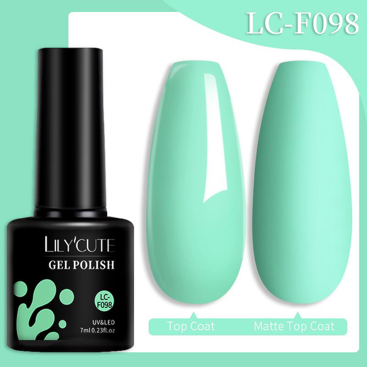 Patrisa Nail F098 Yeşil Kalıcı Mat Oje