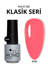 Momo Professional K096 Pembe Kalıcı Parlak Oje