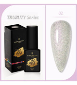 Born Pretty 2 Beyaz Kalıcı Simli Parlak Oje