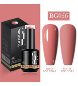 Born Pretty BG056 Pembe Kalıcı Mat Oje