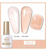 Born Pretty JN15 Nude Kalıcı Jelly Oje