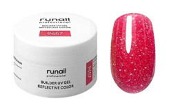 Runail 9657 Pembe Kalıcı Simli Parlak Oje