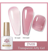 Born Pretty JN08 Pembe Kalıcı Jelly Oje