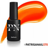 Patrisa Nail 570 Turuncu Kalıcı Düz Oje