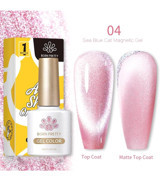 Born Pretty 4 Pembe Kalıcı Simli Parlak Oje