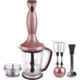 Karaca Maximix 1500 ml Plastik Turbolu Çift Bıçaklı 3'lü Büyük Blender Seti Rose Gold