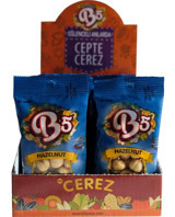 B5 Çerez Kavrulmuş Tuzsuz Tane Giresun İçi Fındık 16x40 gr