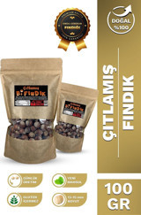 Bi Fındık Kavrulmuş Tuzlu Organik Glutensiz Tane Giresun Kabuklu Fındık 3x100 gr