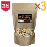 Bi Fındık Çifte Kavrulmuş Tuzsuz Tane Giresun İçi Fındık 3x150 gr
