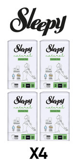 Sleepy Natural Organik 32'li Normal Günlük Ped