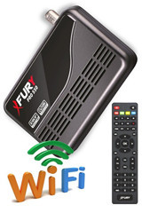 Fury Pro 550 Dahili İnternetli Mini Çanaklı - Çanaksız Full HD Uydu Alıcısı