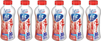 İçim Fit Laktozsuz Çilekli Süt 6x400 ml