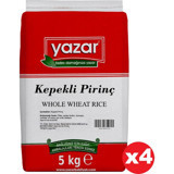Yazar Kepekli Pirinç 4x5 kg