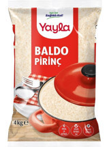 Yayla Baldo Pirinç 4 kg