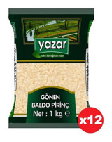 Yazar Baldo Pirinç 12x1 kg