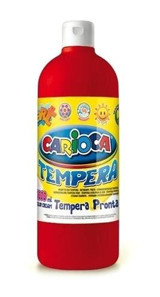 Carioca Tempera Kırmızı 1 lt Guaj Boya